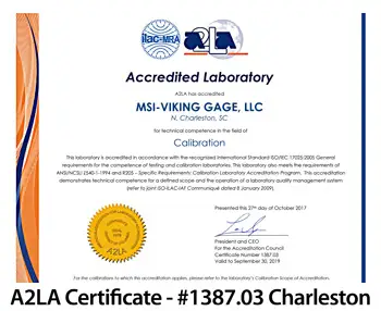 MSI Viking Charleston Certification