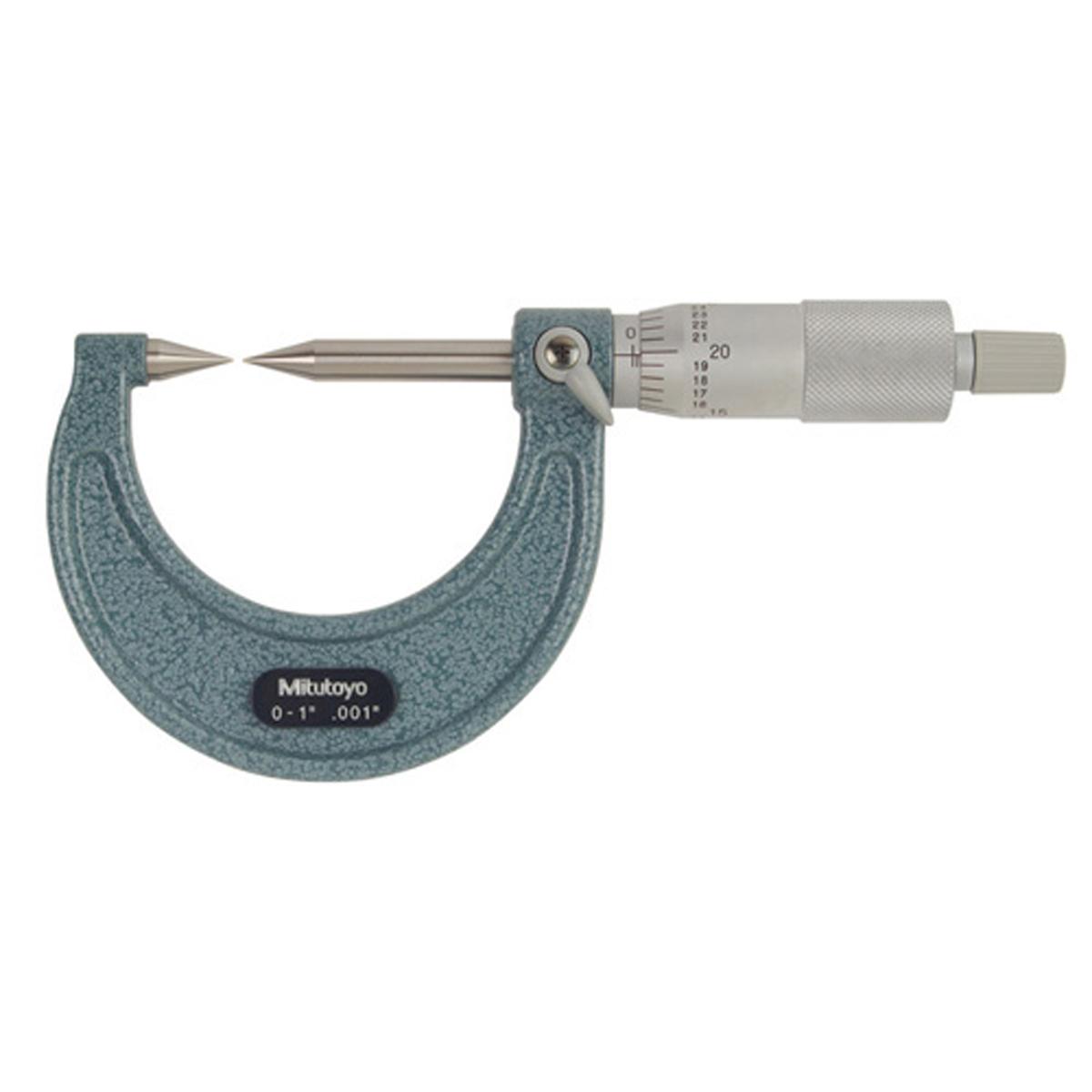 Mitutoyo マイクロメータ 200-225 112-225 Mechanical Micrometer 30 Degree Point 0-1