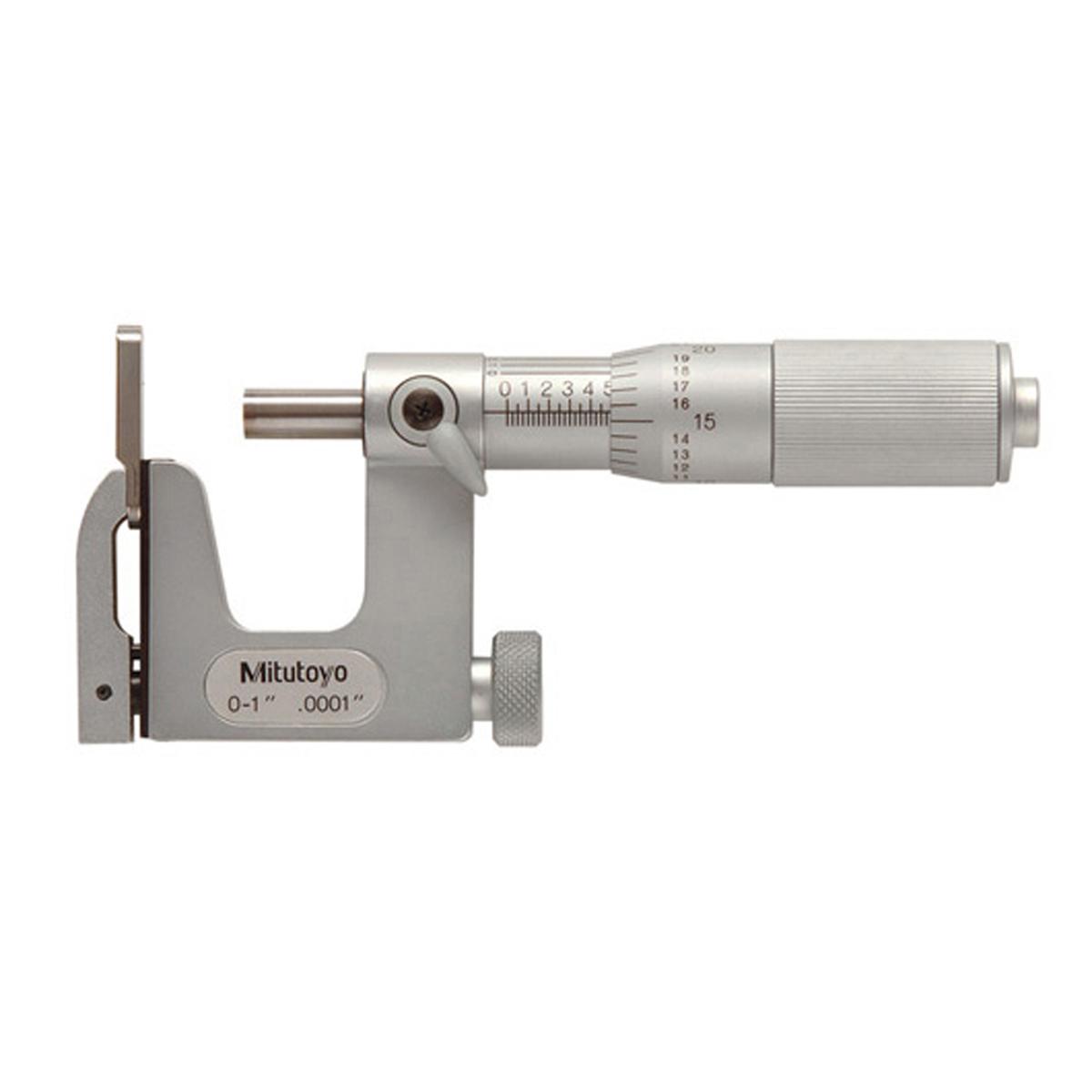 117-107 Interchangeable Anvil Micrometer 0-1