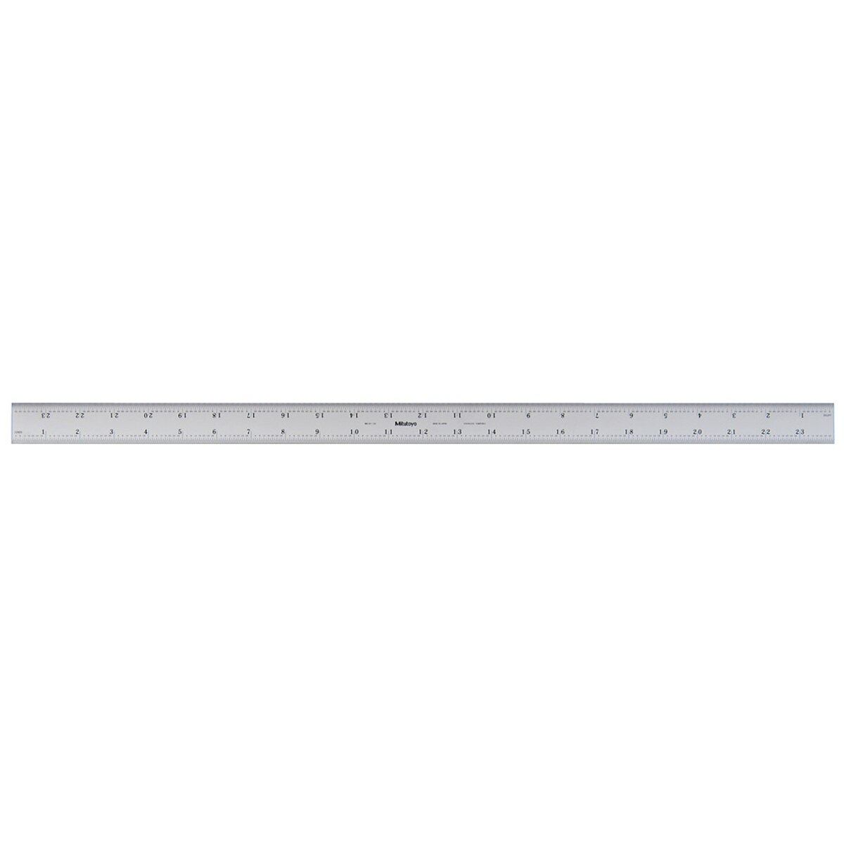 Mitutoy Ruler Dual Scale Inch Metric Ruler Mitutoyo 182-165 Steel Rule - 24