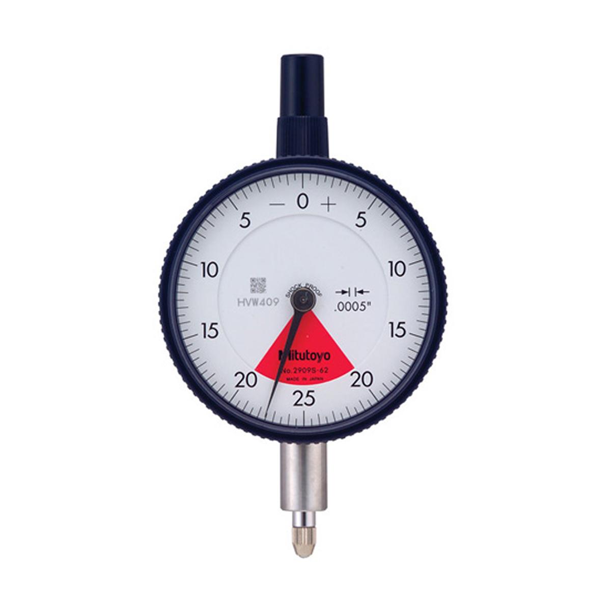 Mitutoyo 2900s 72 One Revolution Dial Indicator 0 08mm 0 1mm Per Rev 40 0 40 Dial Lug Back