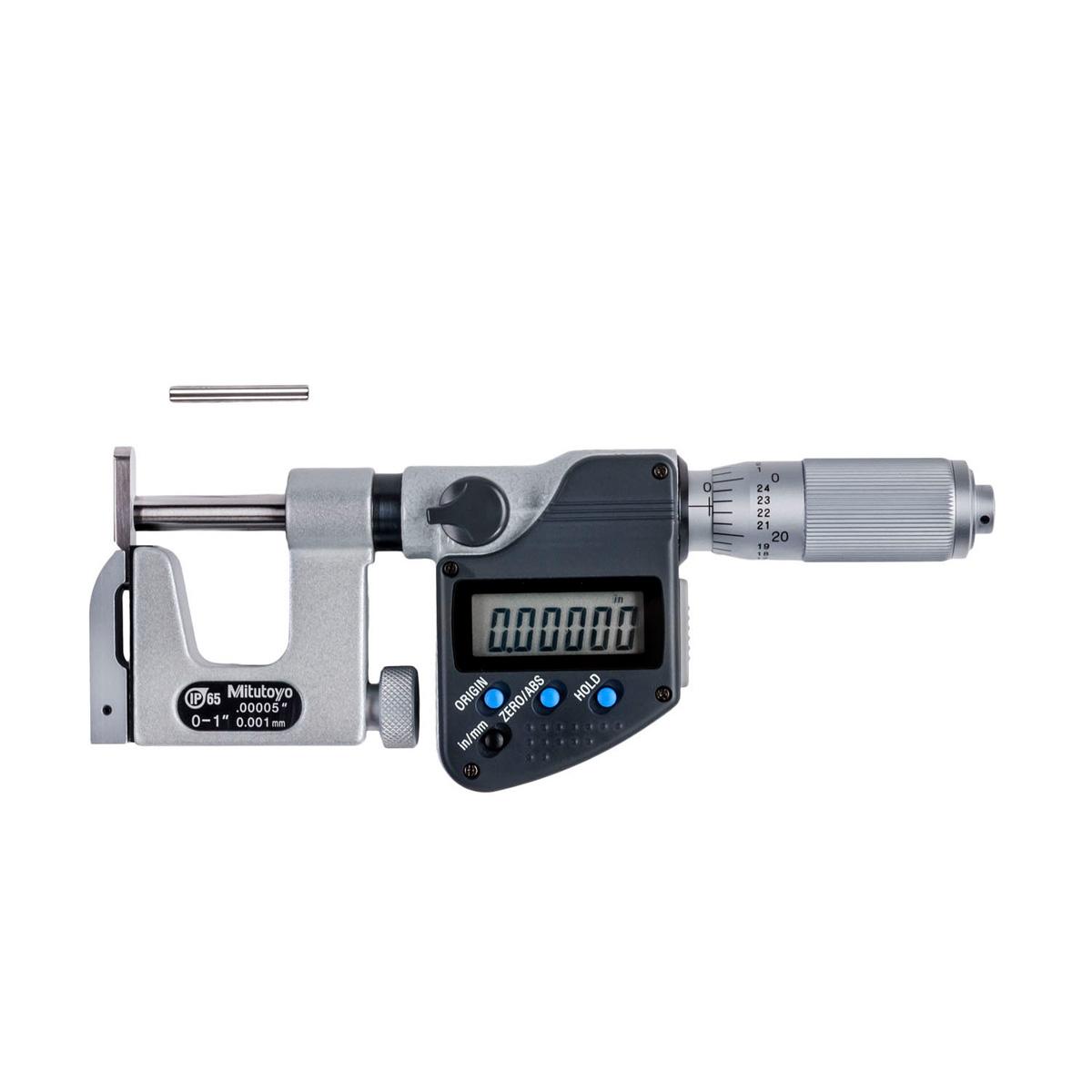 317-351-30 Interchangeable Anvil Micrometer 0-1