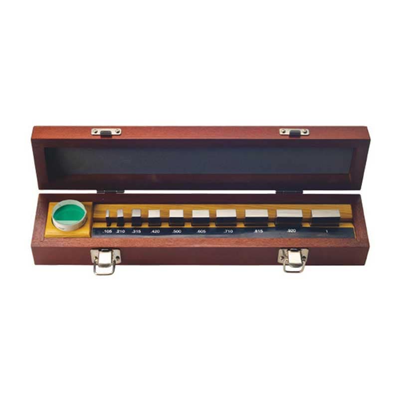 贈り物 00 Grade Block Gage Steel Inch 516-921-26 Mitutoyo Set 10 of 鉄道模型