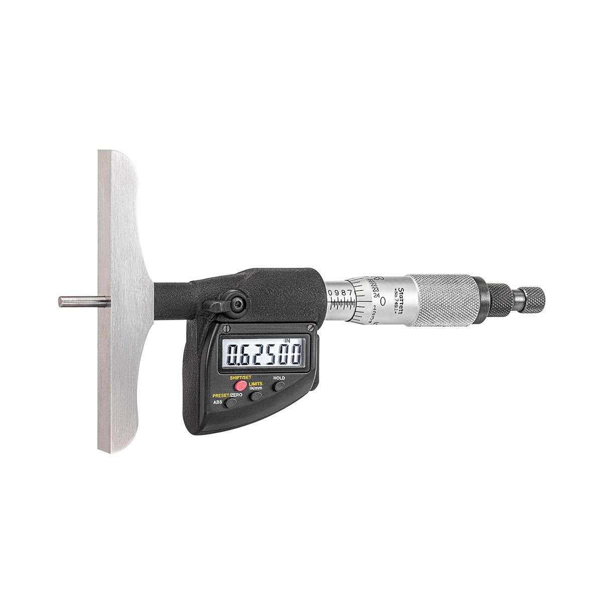 749.1BZ-12RL Electronic Depth Micrometer 0-12
