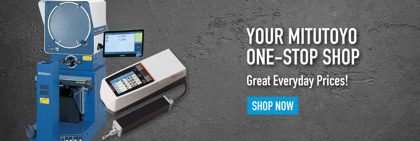 Your Mitutoyo Precision Gages One-Stop Shop